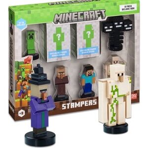 Minecraft Stampers 8-Pack Deluxe Box Set